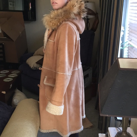 Coats | Jones Ny Faux Suede Coat 